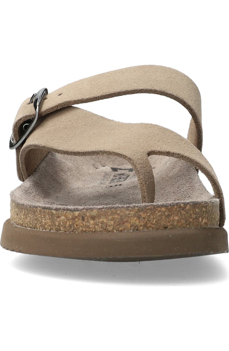 Mephisto Helen Toe Loop Sandal, Alternate, color, Warm Grey