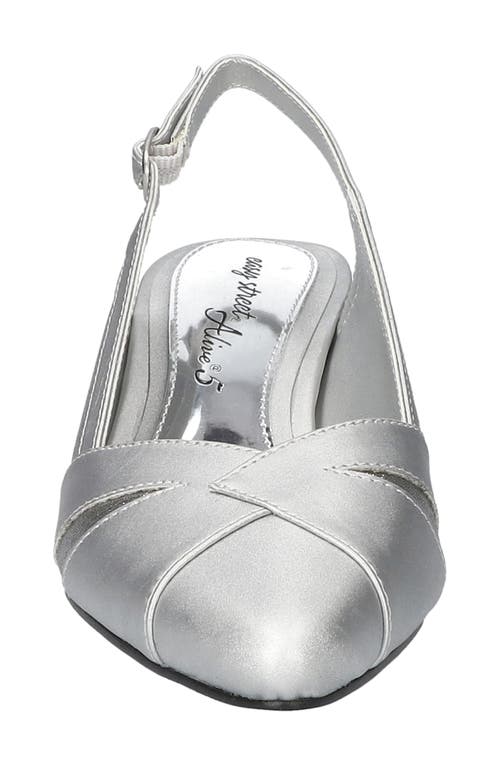 EASY STREET EASY STREET AVENA MESH SLINGBACK PUMP