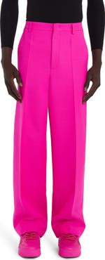 Valentino Garavani Relaxed Virgin Wool & Silk Trousers