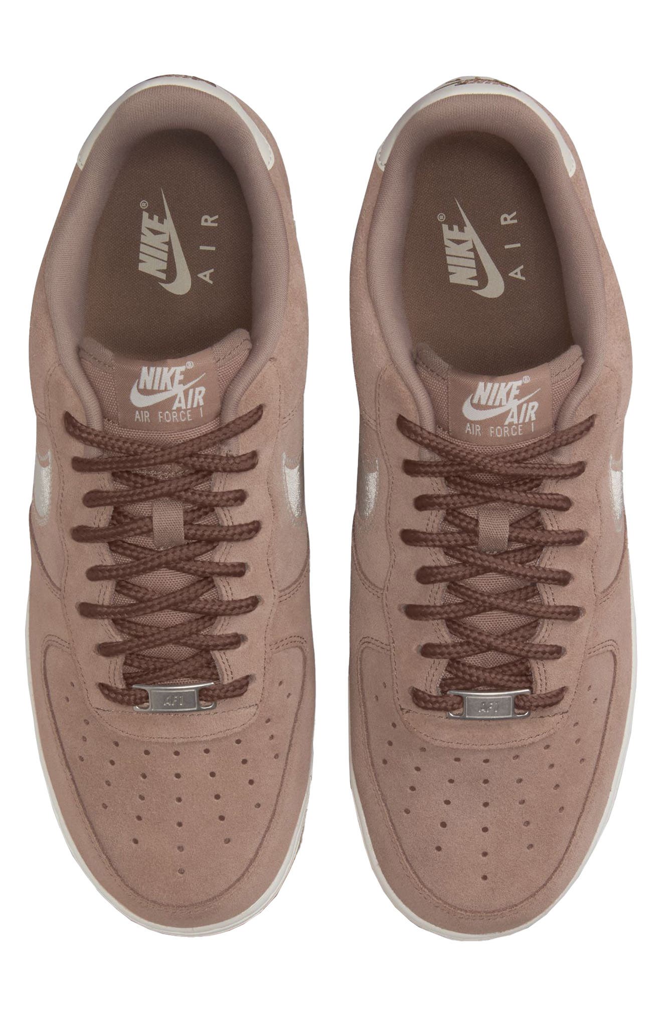 Nike Air Force 1 '07 LV8 Sneaker, Alternate, color, Mink Brown/ Sail