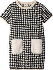 Hatley Kids' Houndstooth Sweater Dress