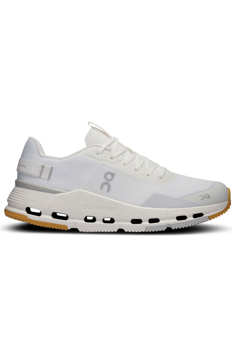 On Cloudnova Form 2 Sneaker, Alternate, color, White/ Ivory