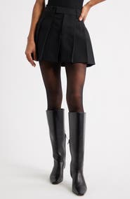 Open Edit The Icon Pleated Miniskirt