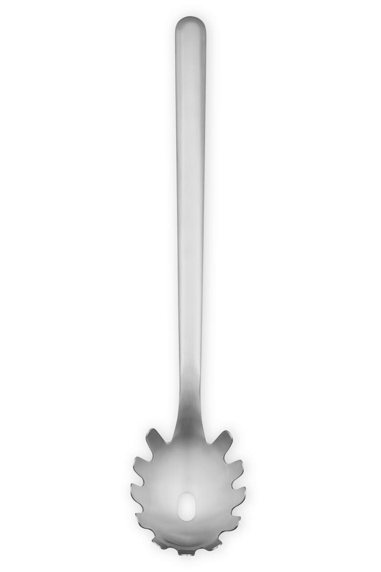 Signature Stainless Steel Pasta Spoon, Main, color, NO COLOR