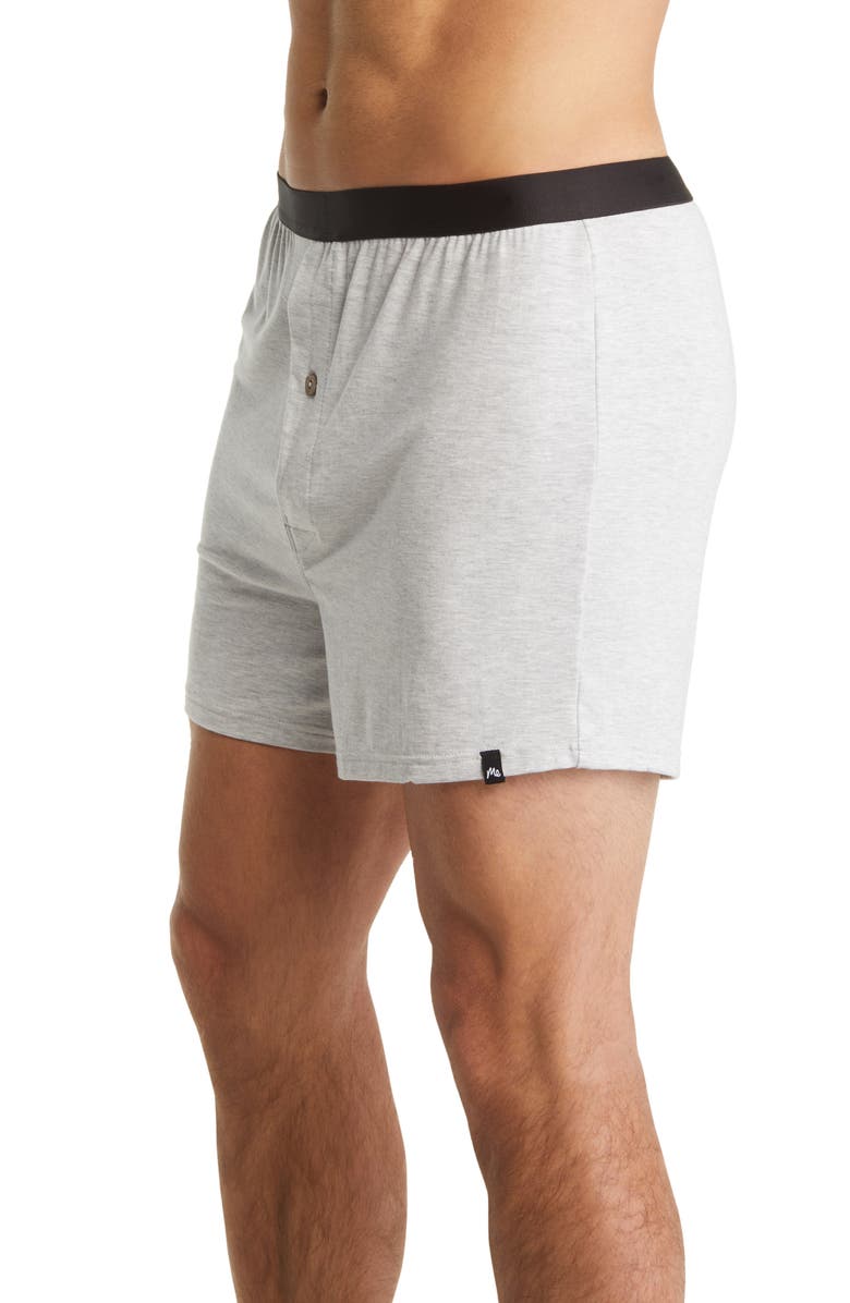 MeUndies Knit Boxers, Alternate, color, Heather Grey