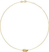 Tory Burch Small Pierced Pendant Necklace