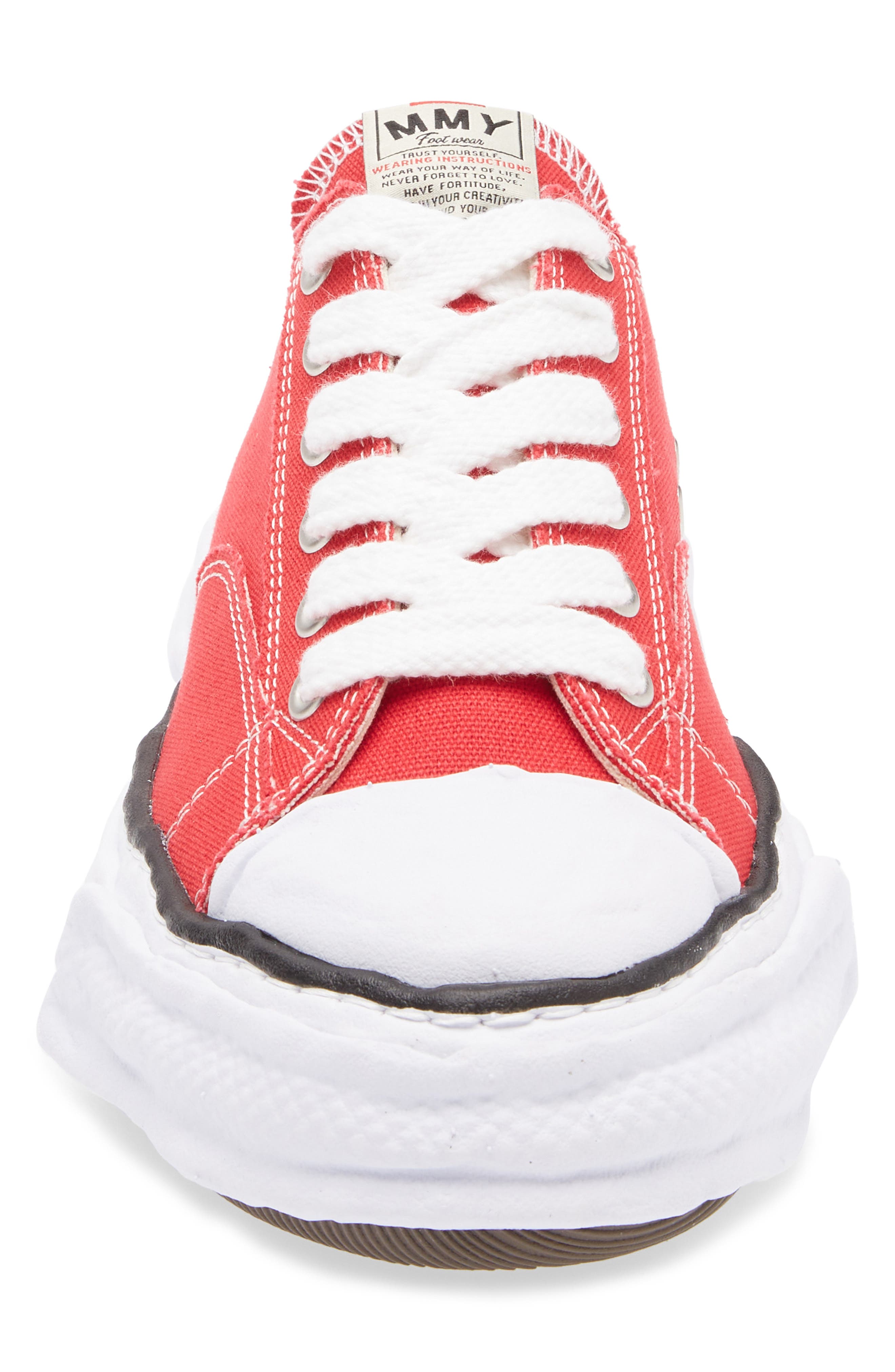 Maison MIHARA YASUHIRO Peterson Sneaker, Alternate, color, Red X