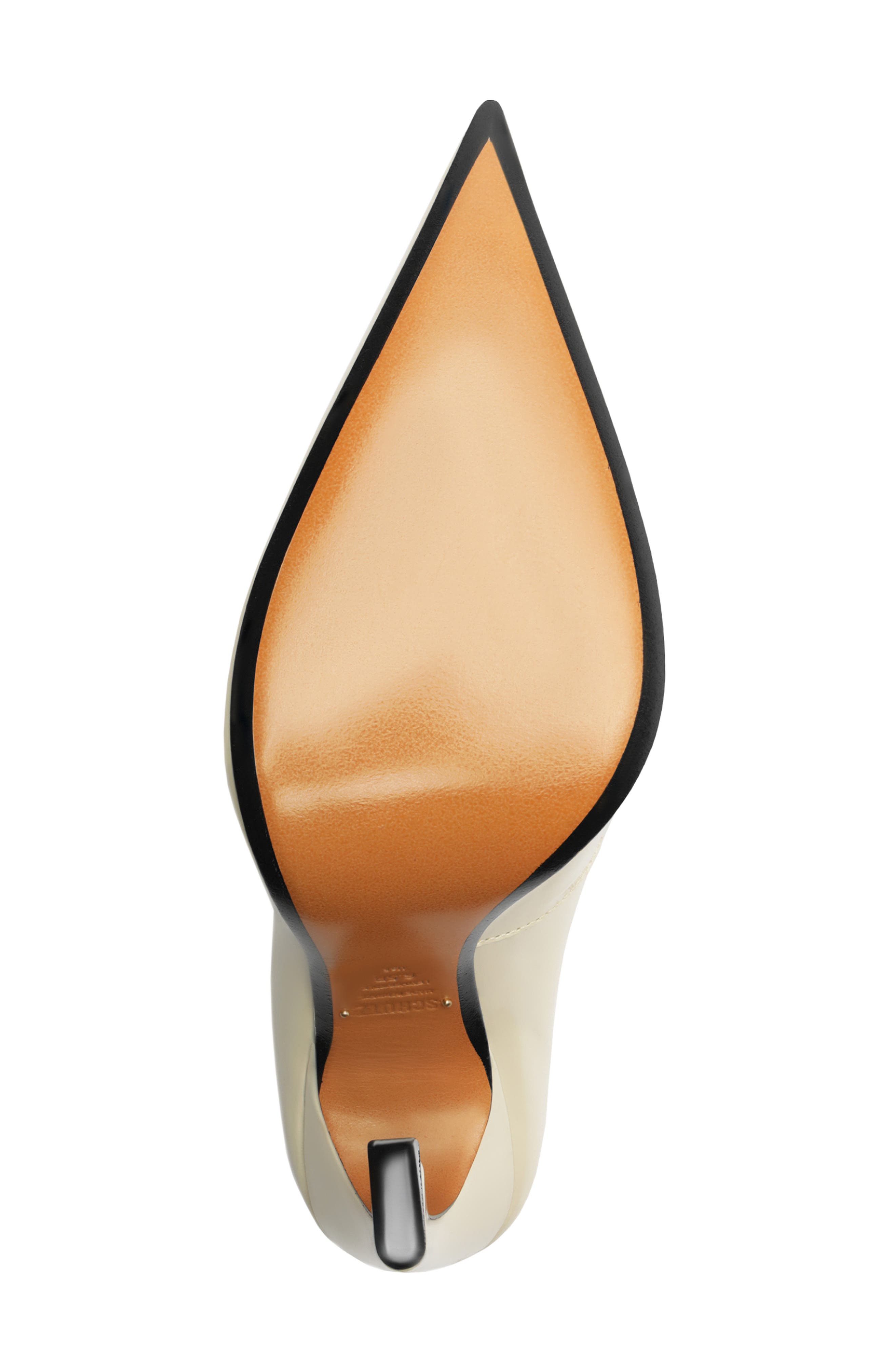 Schutz Lexi Pointed Toe Pump, Alternate, color, Sugar White