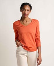 Toad & Co Marley Long Sleeve V-Neck Tee