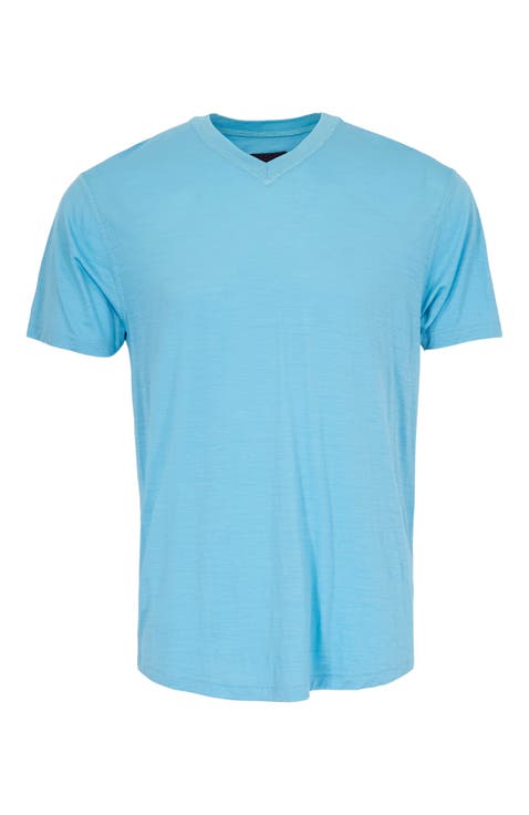 Victor Extra Fine Merino Wool V-neck Shirt