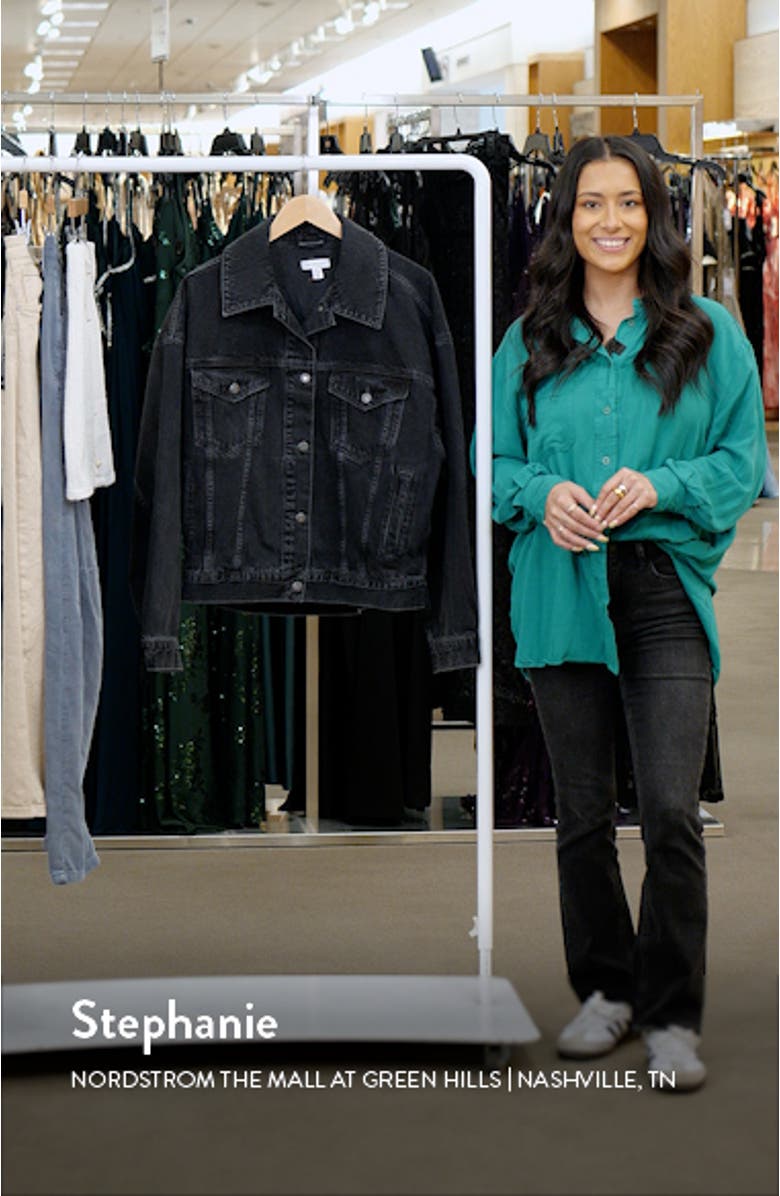 Balloon Denim Trucker Jacket, sales video thumbnail