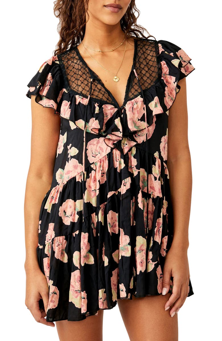 Free People Tilly Print Tunic Dress, Main, color,
