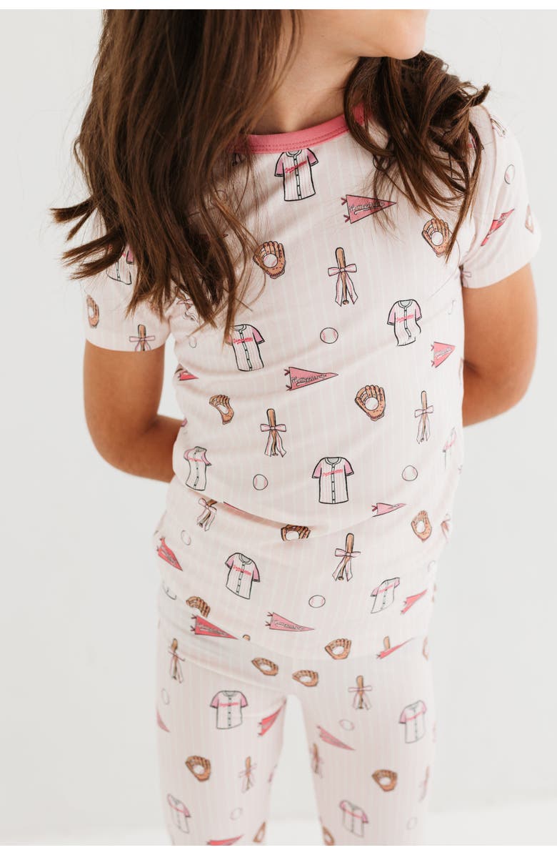 In My Jammers Baseball Two-Piece Set, Alternate, color, Light Pink