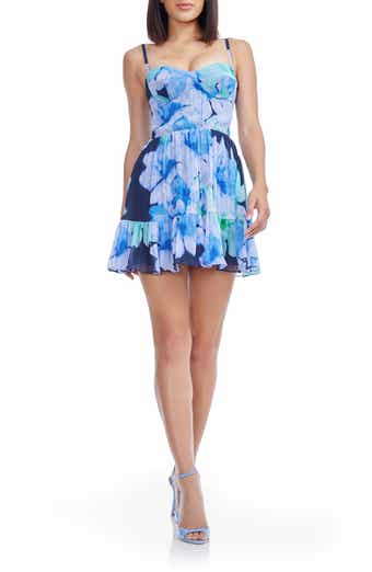 Dress the Population Marlow Floral Cocktail Minidress