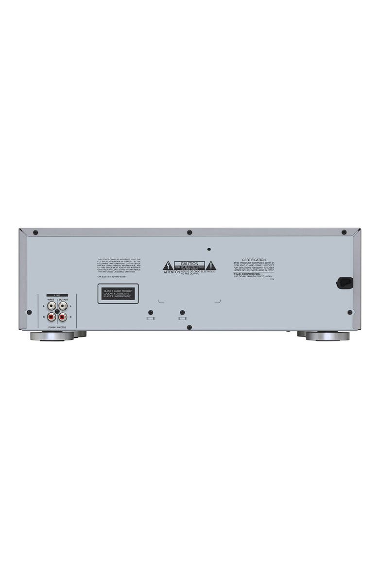 AD-850-SE Cassette Deck & CD Player with Microphone Input & Digital Recording, Alternate, color, Silver