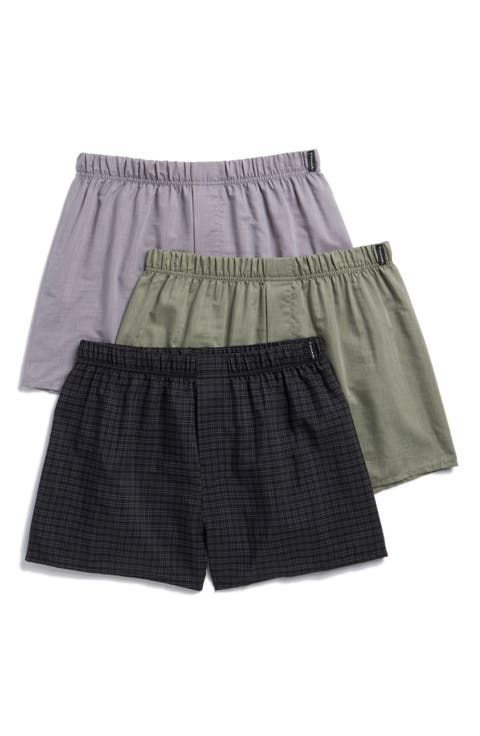 3-Pack Woven Boxers