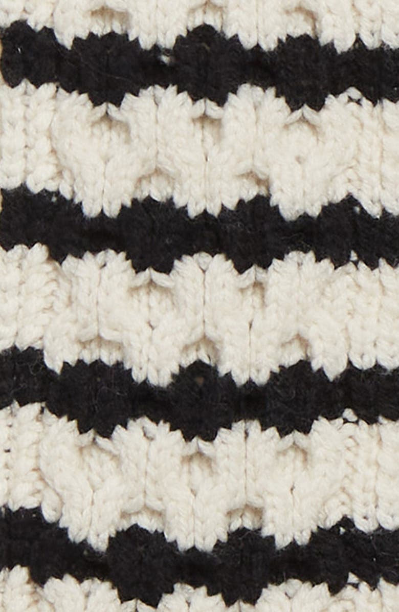 Veronica Beard Upstate Stripe Wool Dickey, Alternate, color, 