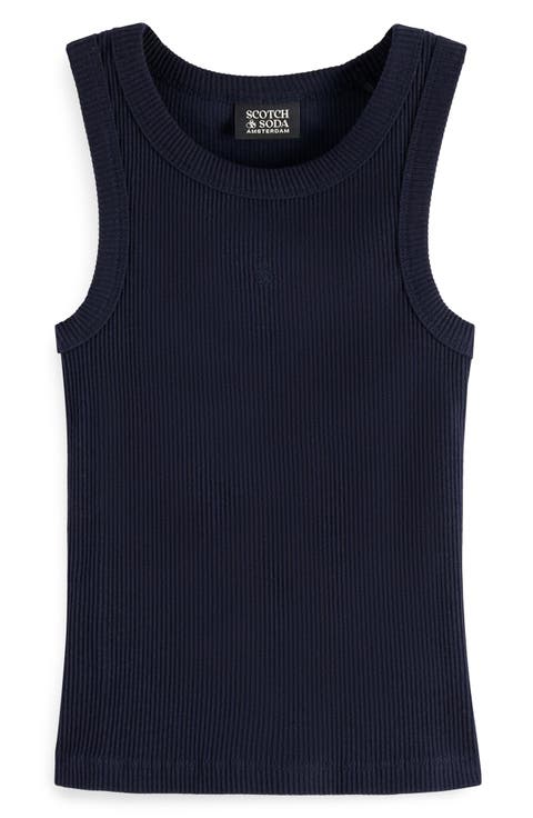 Kids' Cotton Rib Tank (Big Kid)