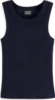 Scotch & Soda Kids' Cotton Rib Tank
