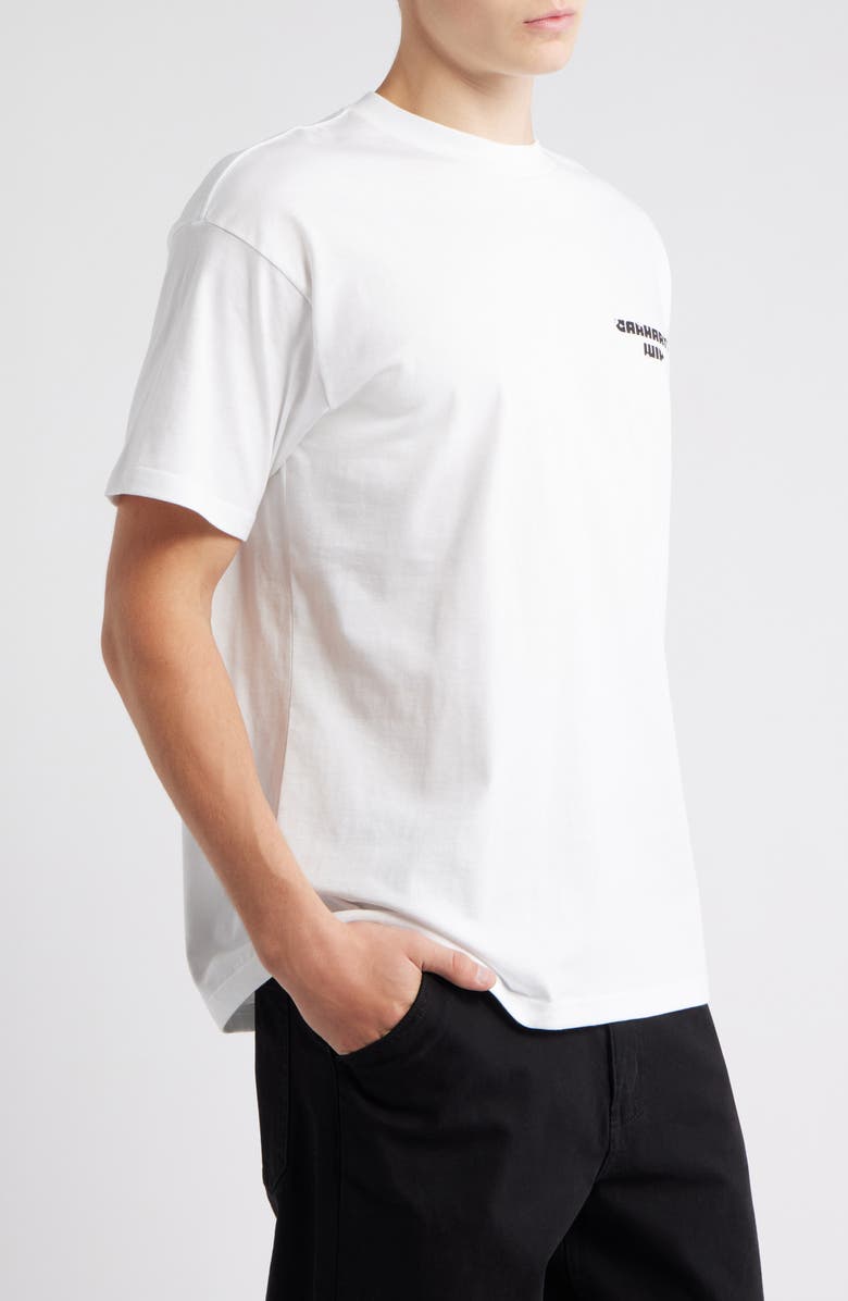 Carhartt Work In Progress Wiptopia Organic Cotton Graphic T-Shirt, Alternate, color, White