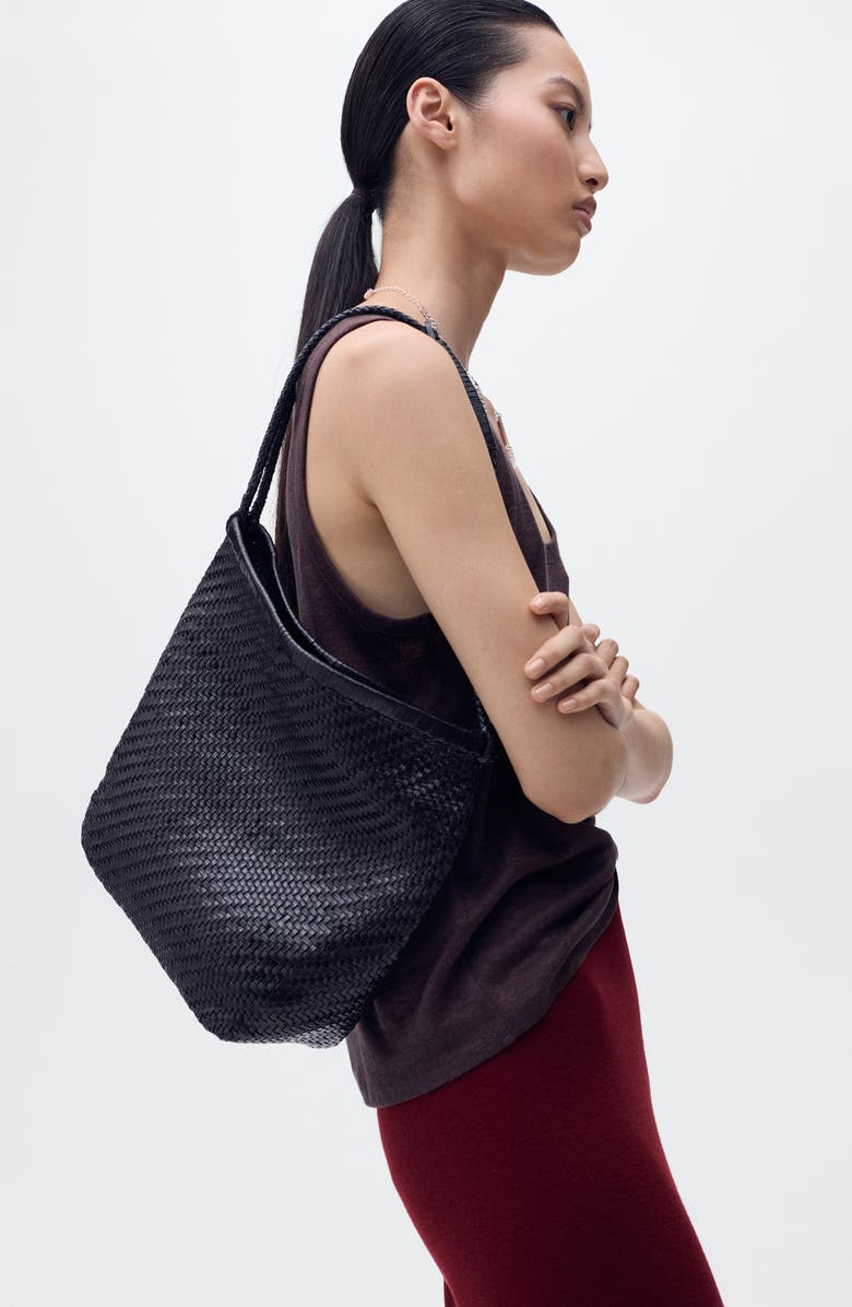 MANGO Pull-On Straight Leg Knit Pants, Alternate, color, Maroon