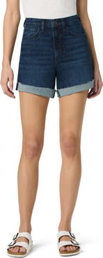 Joe's Raw Hem High Waist Denim Shorts