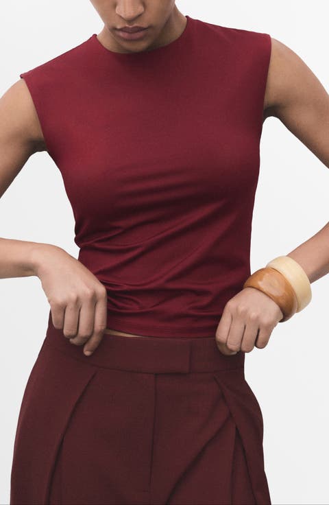 Fitted Sleeveless Top