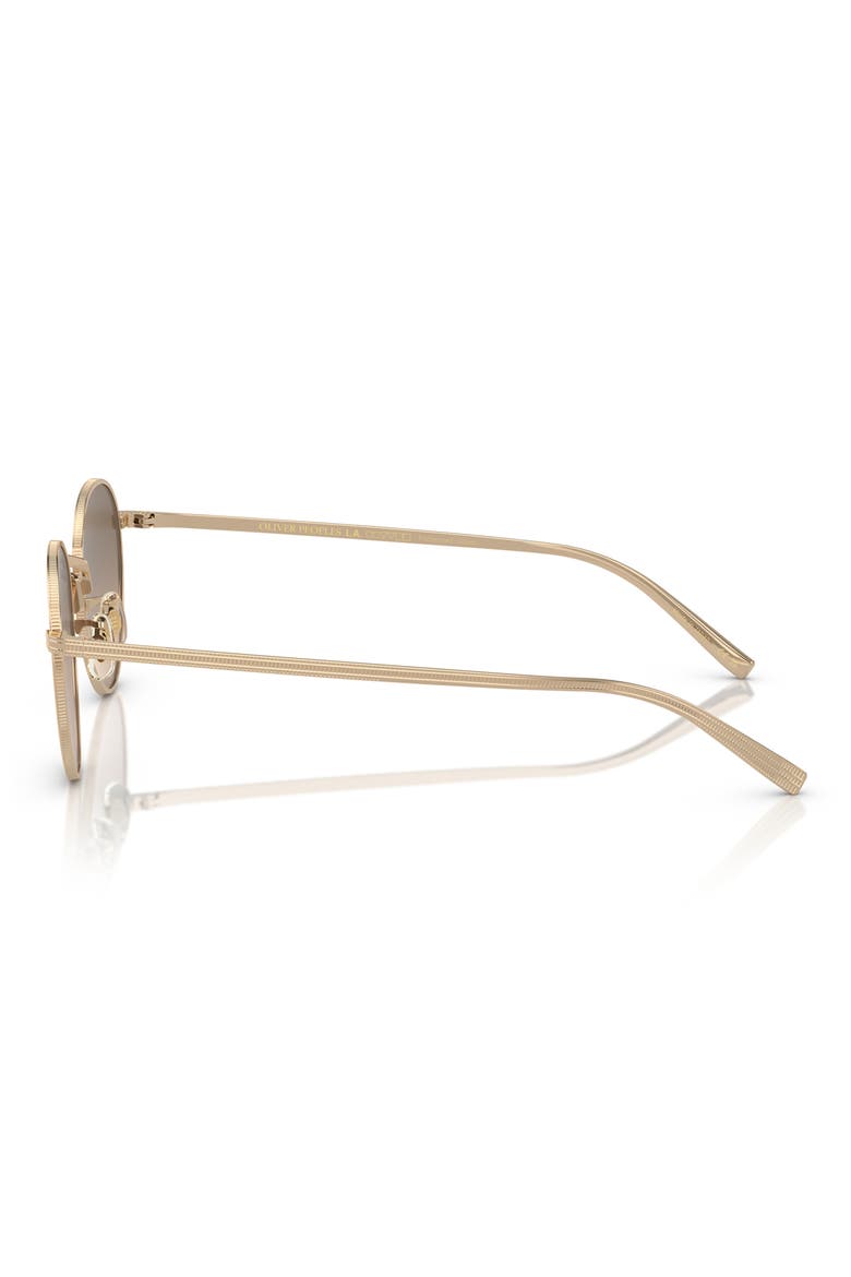 49mm Small Polarized Phantos Sunglasses, Alternate, color, GOLD