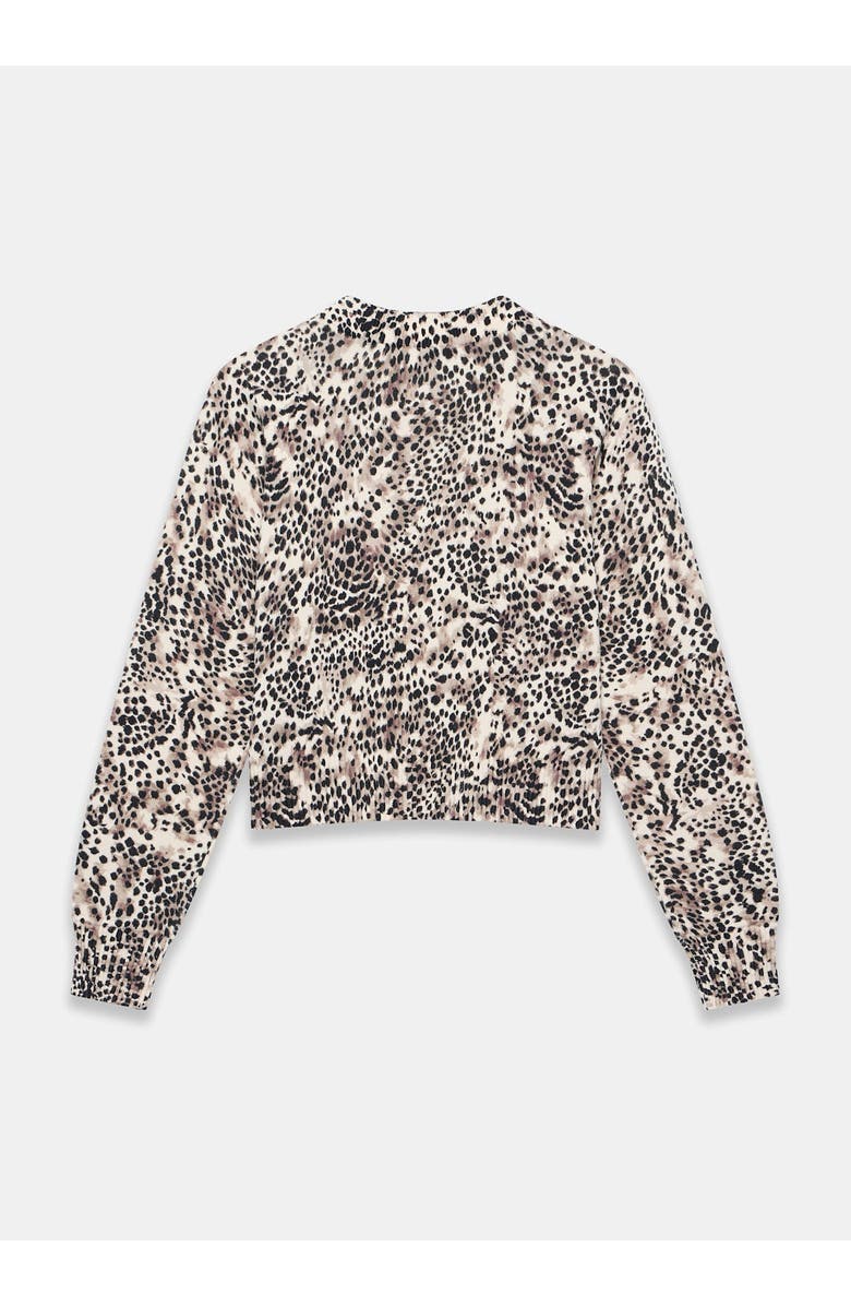 MINT VELVET Leopard Print Cotton Cardigan, Alternate, color,