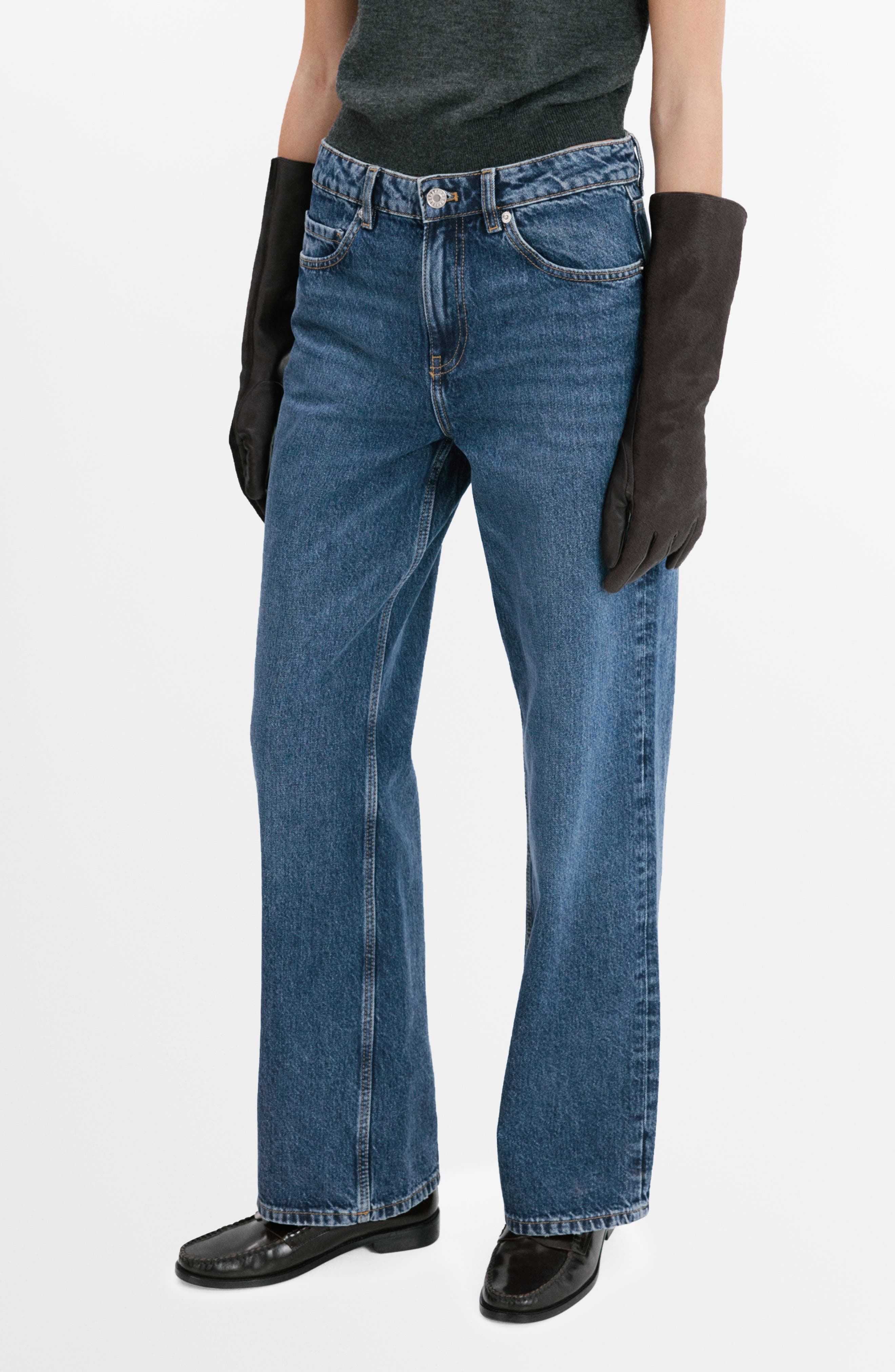 River Straight Leg Jeans - image 5