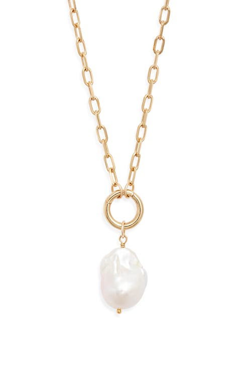 James Baroque Pearl Necklace