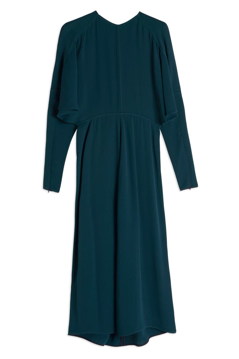 Dolman Long Sleeve Midi Dress, Alternate, color, MARINE