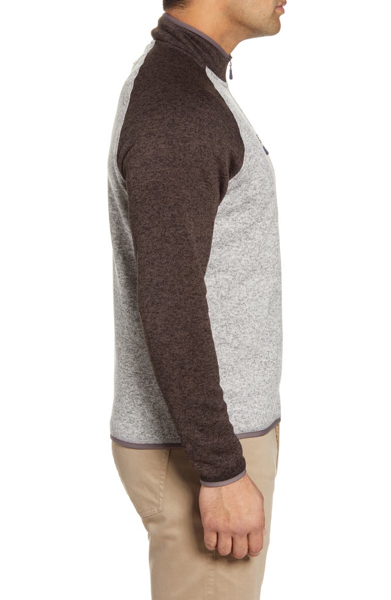 johnnie-O Alberta Water Resistant Quarter Zip Fleece Pullover, Alternate, color, 