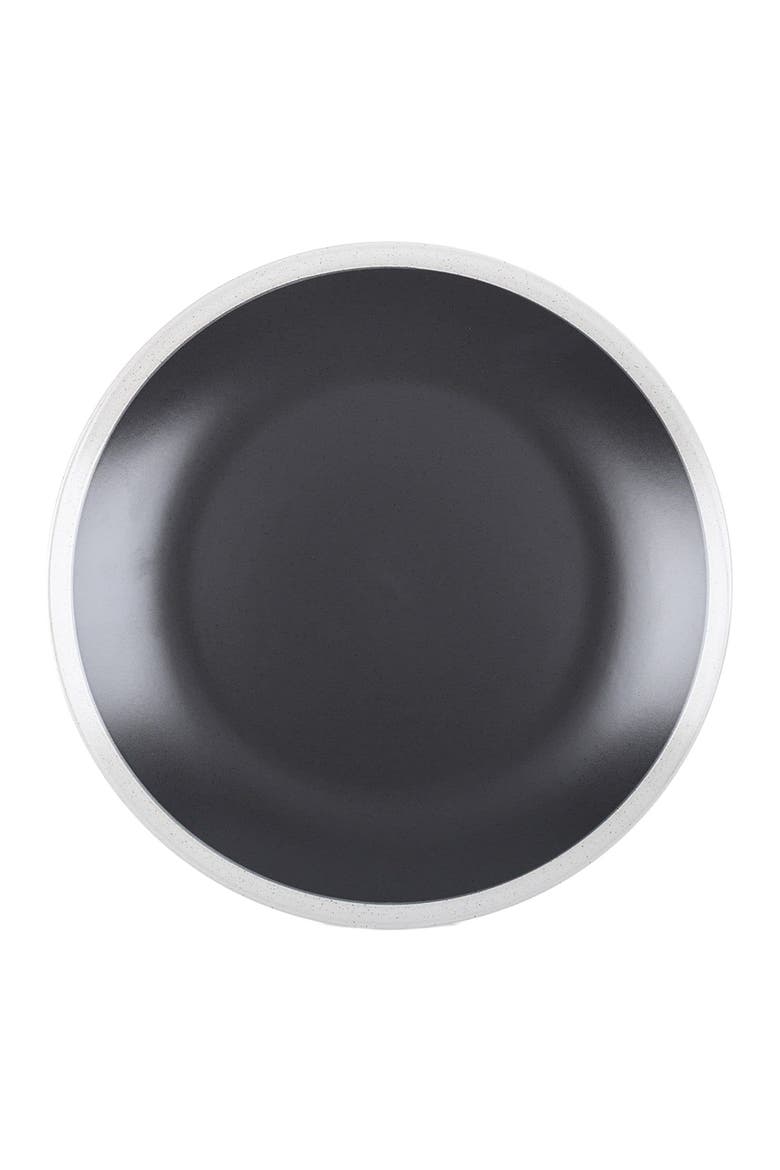Serenity Stoneware 4-Piece Salad Plate Set, Alternate, color, Dark Gray and Cream