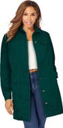Jessica London Long Denim Jacket