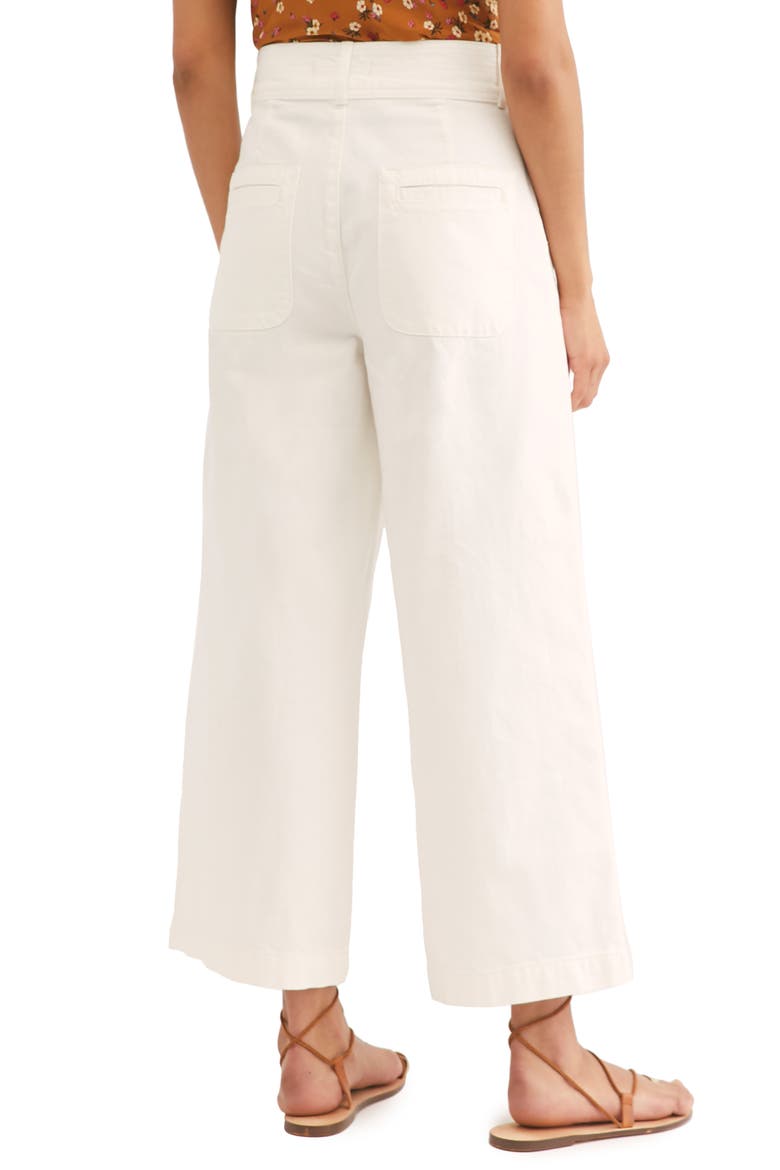 Colette Wide Leg Culottes, Alternate, color, IVORY