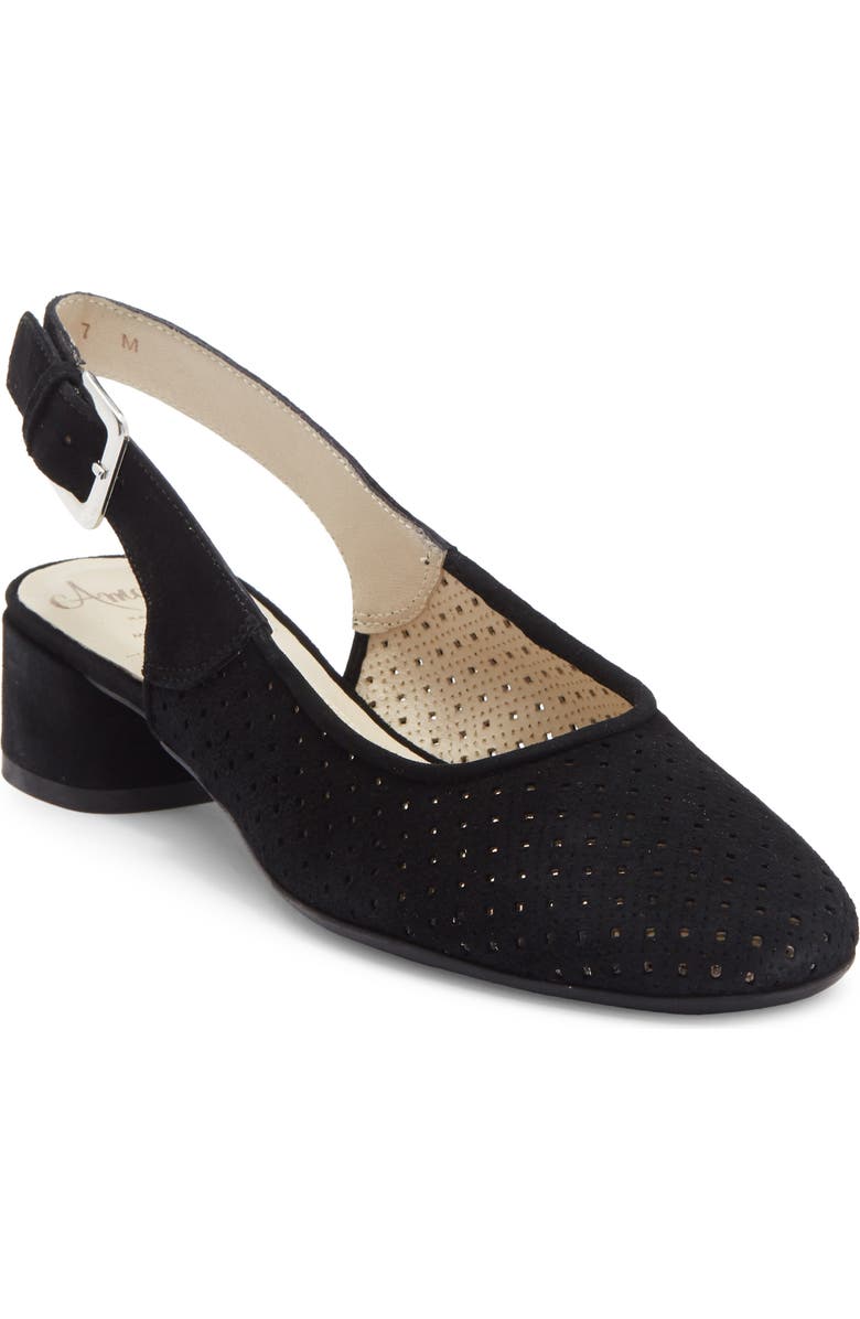 Amalfi by Rangoni Raphael Slingback Pump, Main, color, Black