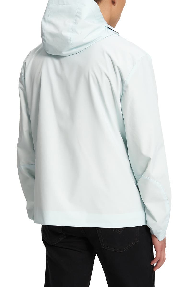 Noize Silas Hooded Rain Jacket, Alternate, color, Marina Bay