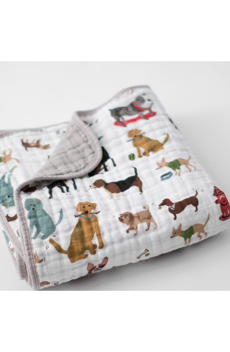 little unicorn Original Cotton Muslin Quilt, Alternate, color, Woof