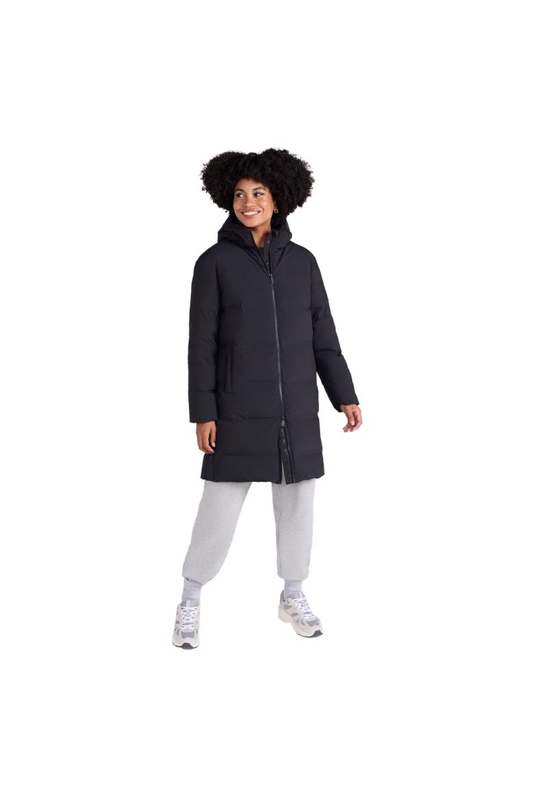 Cosi Cloud Down Coat, Alternate, color, Black