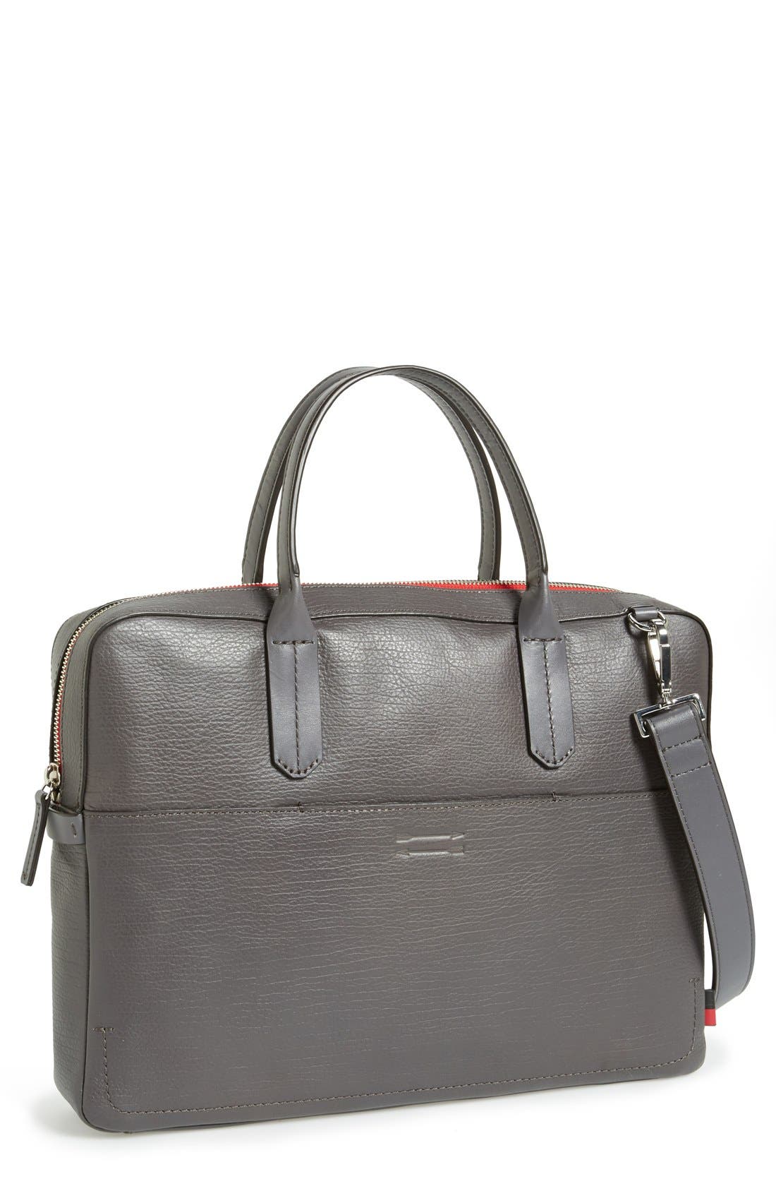 Ben Minkoff 'Fulton' Briefcase, Main, color, NEW GREY