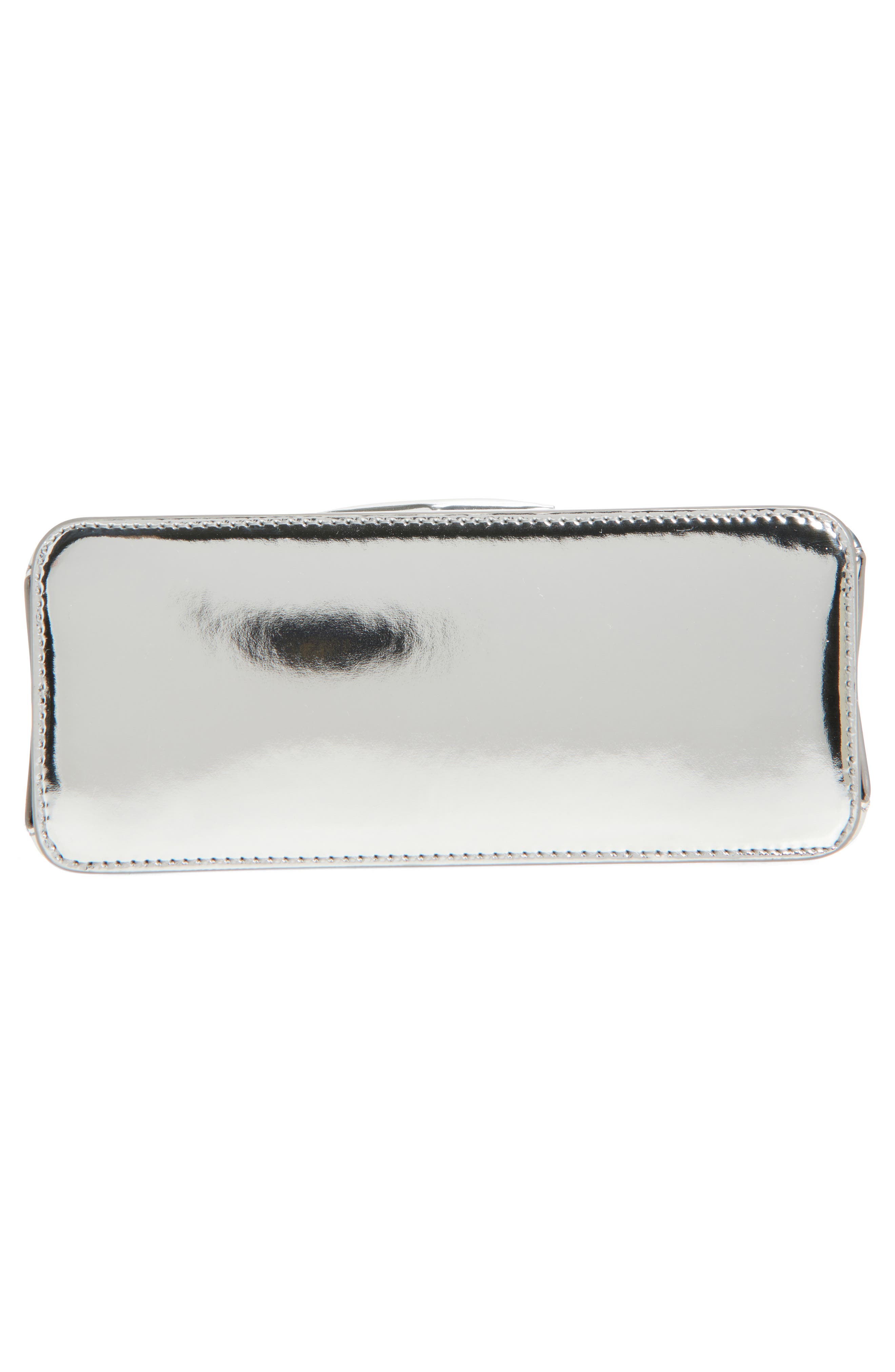 Givenchy Antigona Vanity Leather Handbag, Alternate, color, 040-Silvery