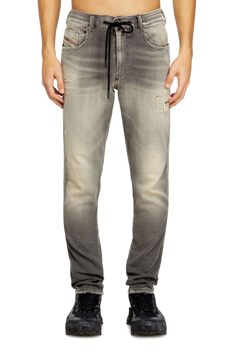 DIESEL<sup>®</sup> 2062 D-Strukt Sweat Jeans, Main, color, Denim