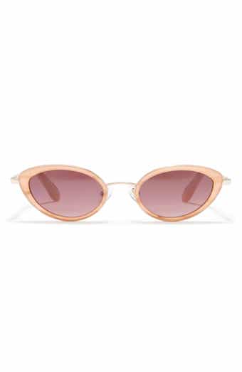 BCBG 49mm Oval Cat Eye Sunglasses