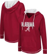COLOSSEUM Women's Colosseum Crimson Alabama Crimson Tide Tunic Pullover Hoodie