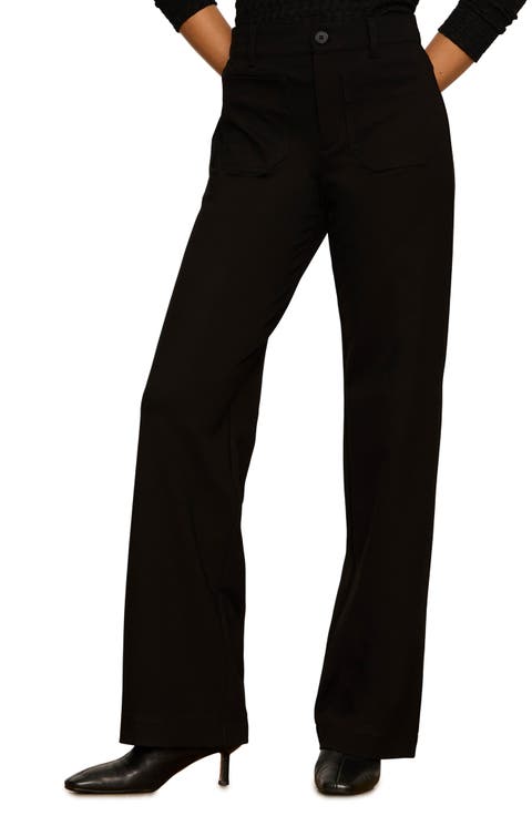 Marine Ponte Straight Leg Pants