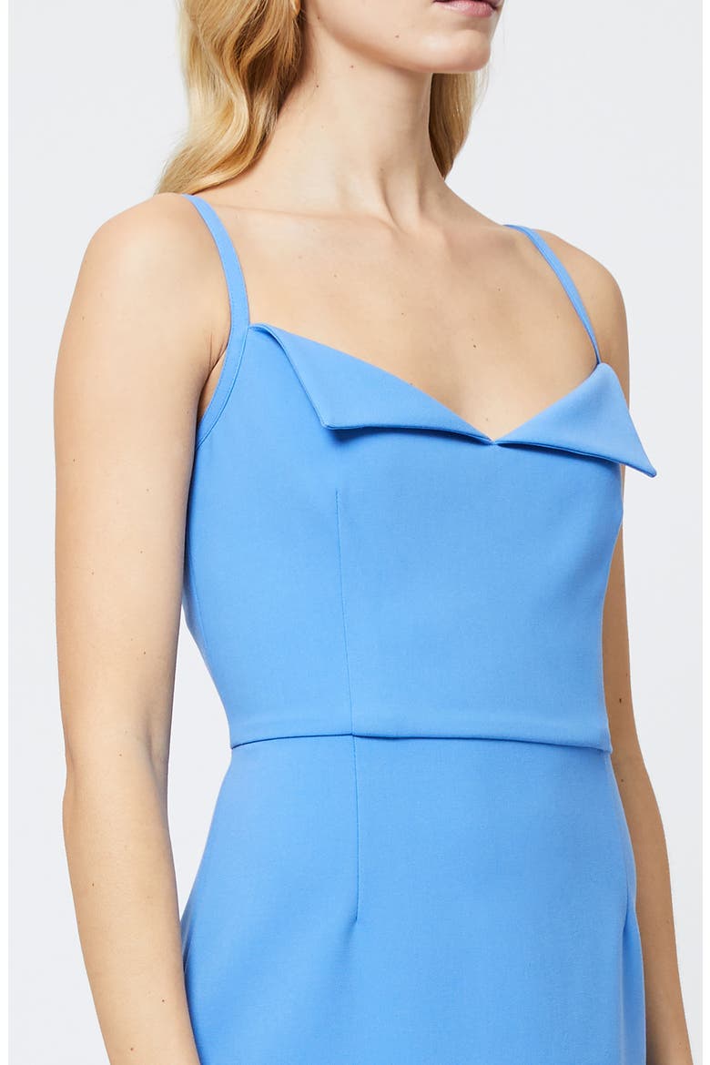 Whisper Foldover Minidress, Alternate, color, ULTRAMARINE