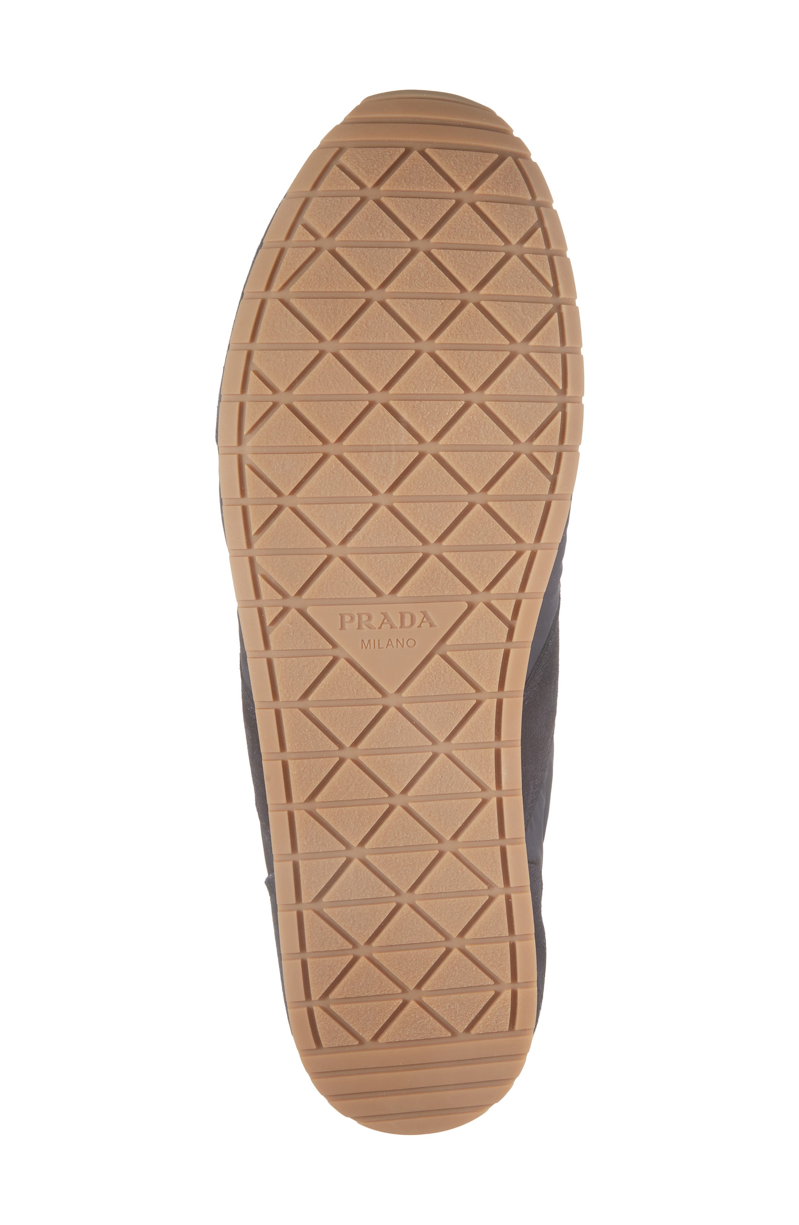 Prada Low Profile Sneaker, Alternate, color, Blue