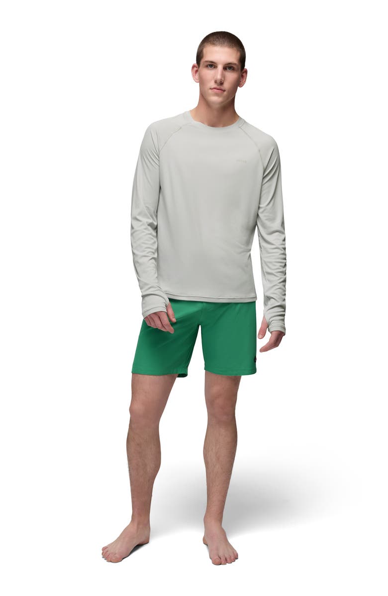 prAna Fenton Board Shorts, Alternate, color, Jade