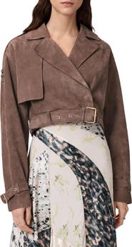 AllSaints Ophelia Suede Jacket